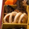 子持ち鮎の甘露煮と塩いかの粕漬焼き